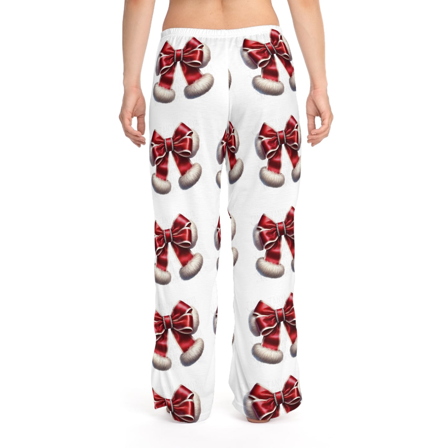 Christmas Red Coquette Pajama Pants