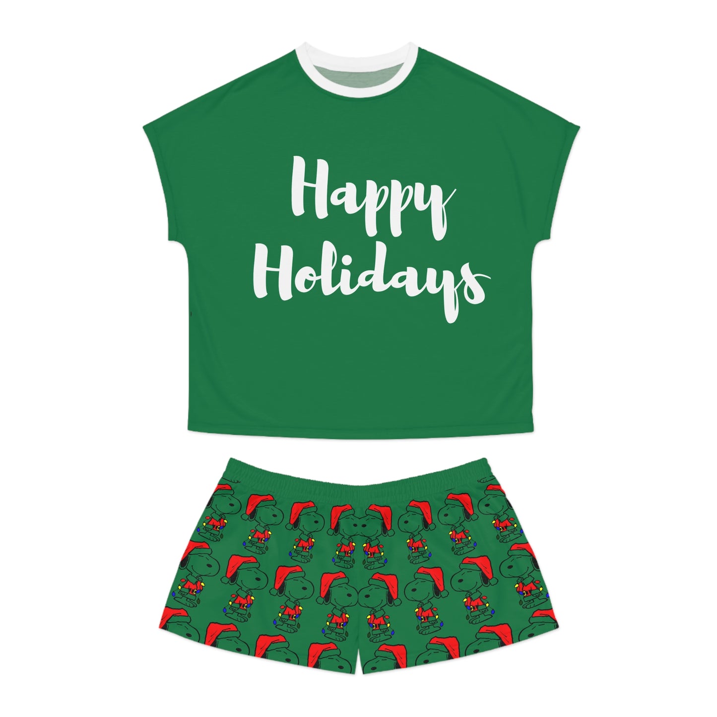 Christmas Snoopy Pajama Set