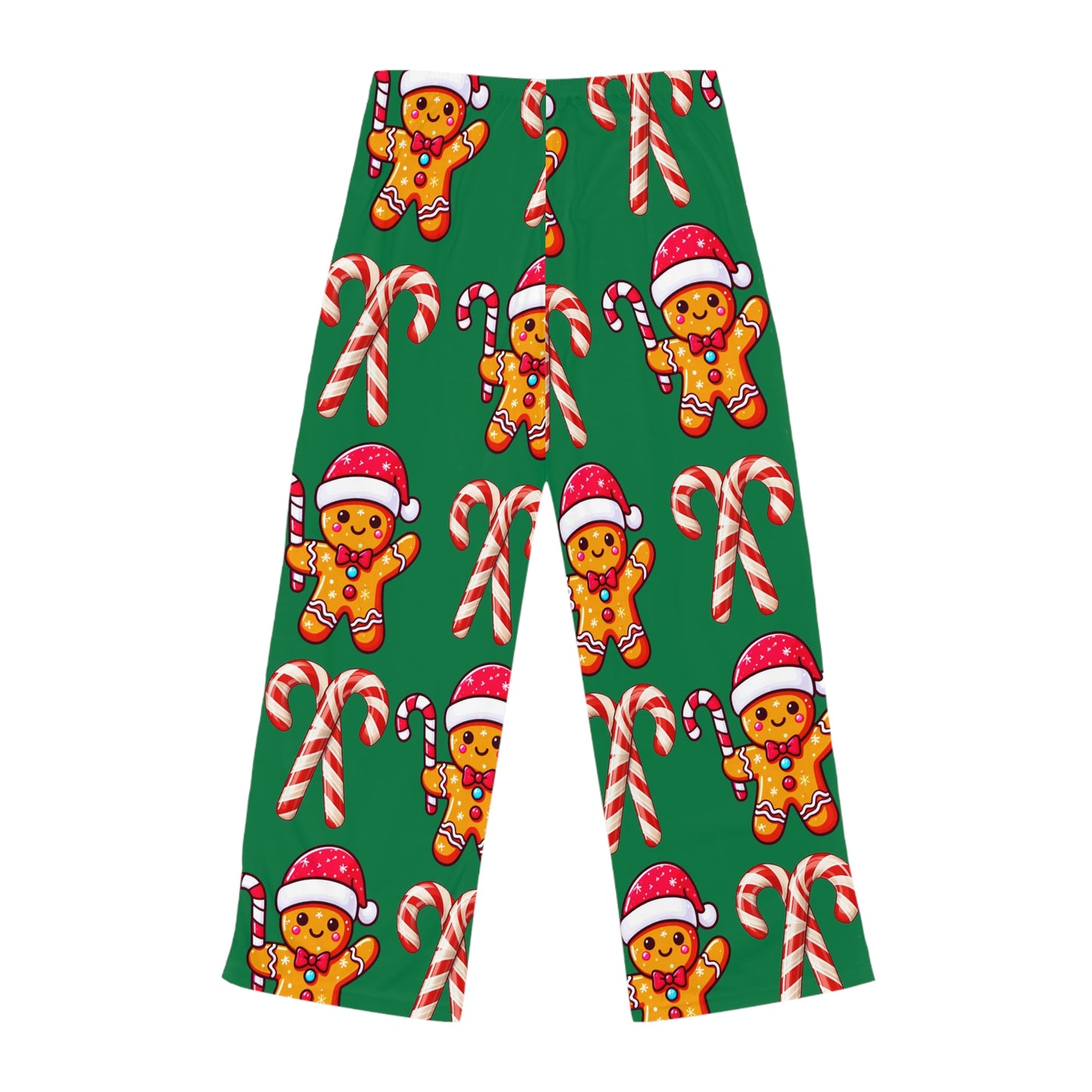 Gingerbread Candy Cane Pajama Pants