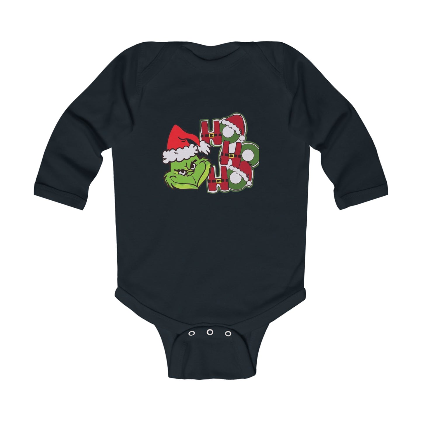 Grinch Christmas Infant Long Sleeve Bodysuit