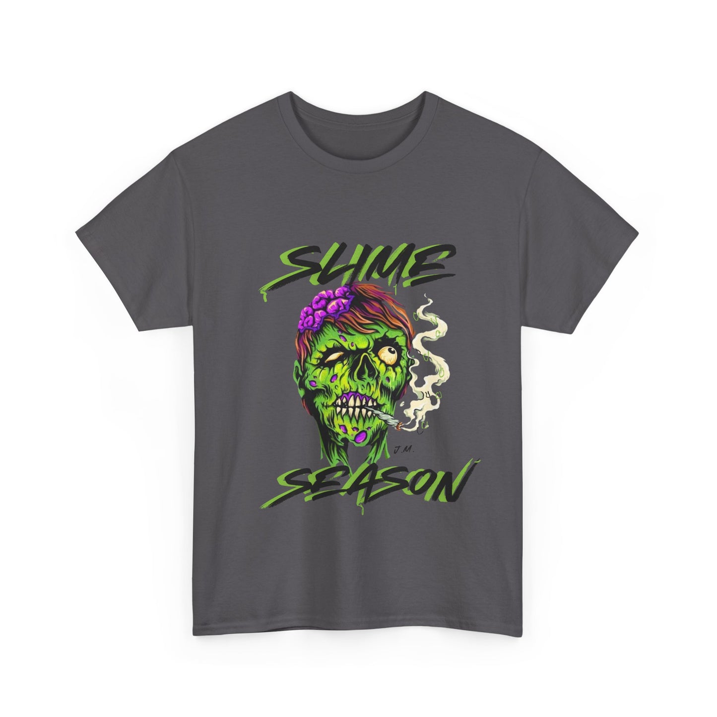 Slime Season Graphic Tee - Halloween Spooky Unisex T-Shirt