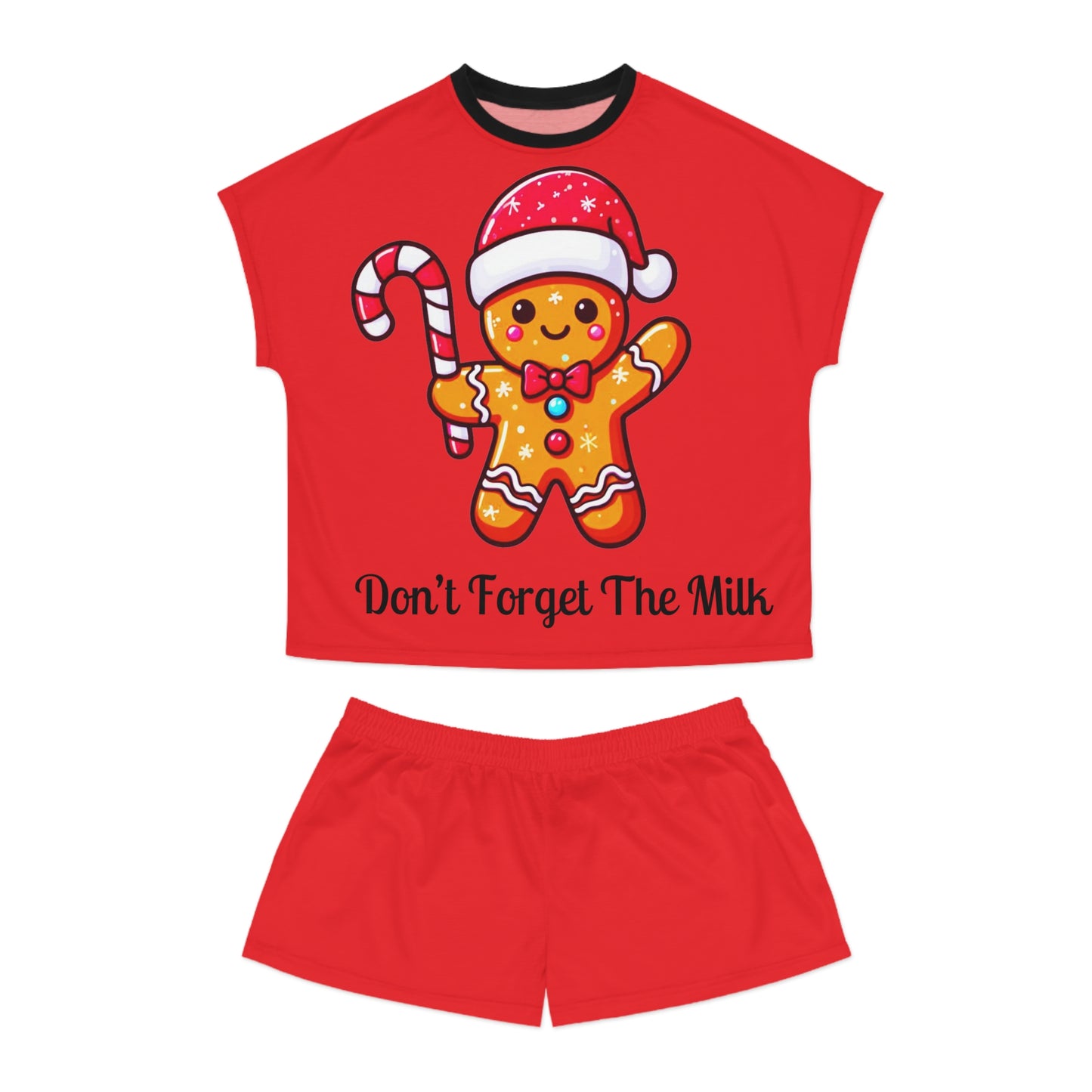 Christmas Gingerbread Women's Pajama Set