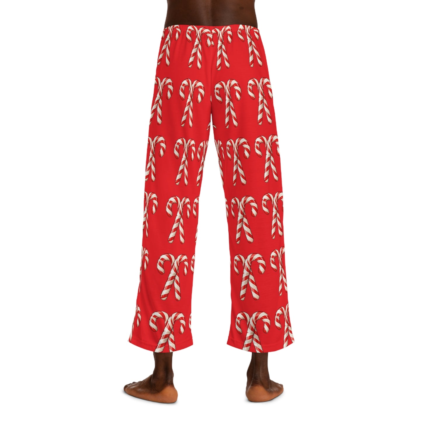 Men's Christmas Candy Cane Pajama Pants