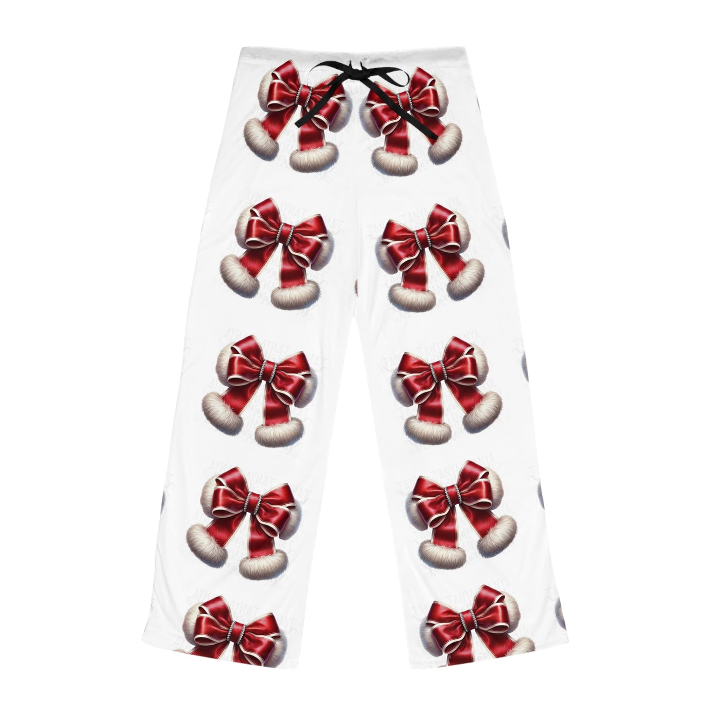 Christmas Red Coquette Pajama Pants