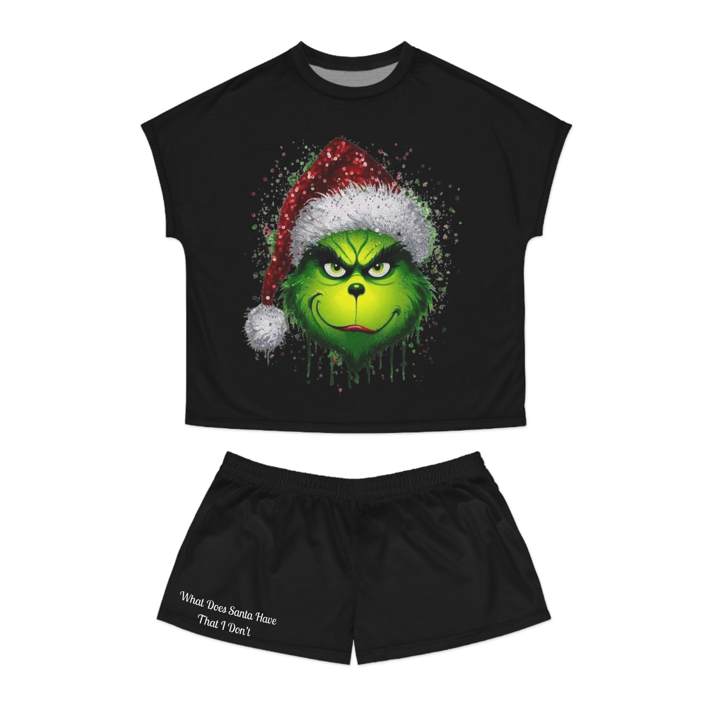 Christmas Grinch Pajama Set