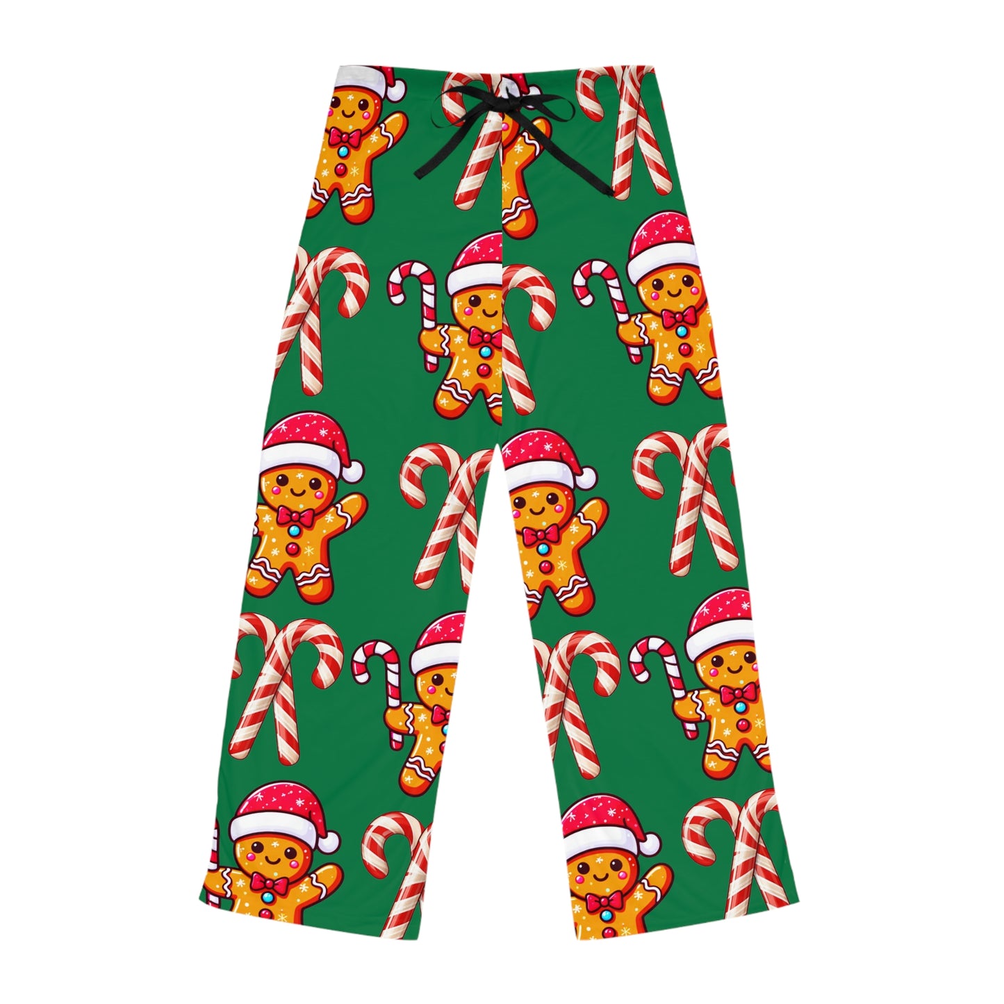 Gingerbread Candy Cane Pajama Pants