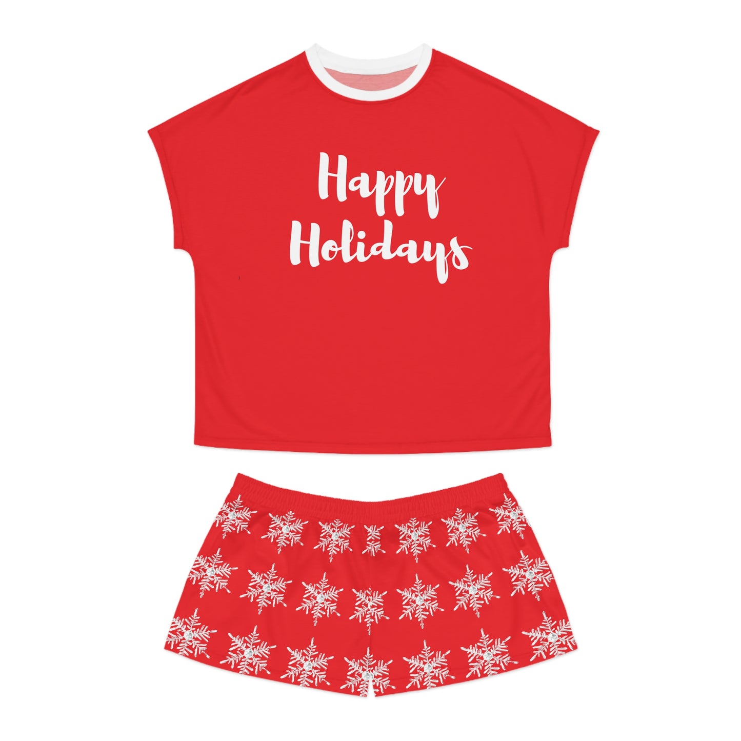 Christmas Snowflake Pajama Set