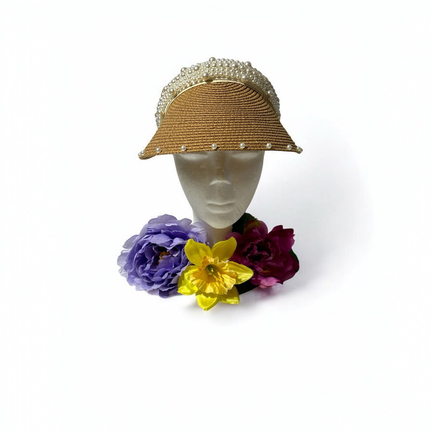 Pearl Brim Wicked Visor: Where Elegance Meets Edge