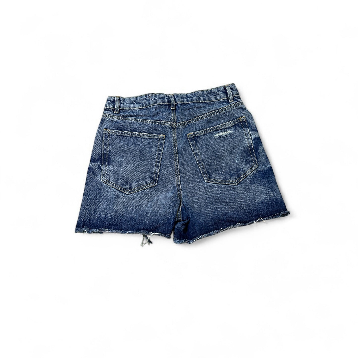 High-Waisted Distressed Jean Shorts: Effortlessly Cool, All Summer Long